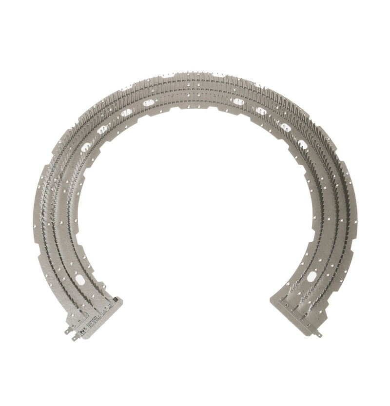 GE WE11M10001 Dryer Heater Element with Mica Insulator - Front View