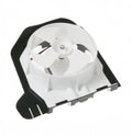 GE WR17X24348 Condenser Fan Shroud Assembly - Front View - Genuine OEM Refrigerator Part