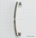 GE WB15X21101 Range Oven Door Handle Stainless Steel - Front View - Genuine OEM Part