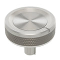 Samsung DG94-01855A Range Stainless Steel Burner Knob Assembly - Front View