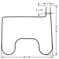 WP7406P428-60 Whirlpool Bake Element WP7406P428-60 OEM