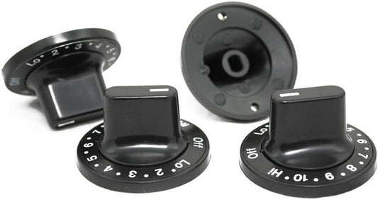 Authentic Whirlpool Burner Knob Kit (SET OF 4) 12200034