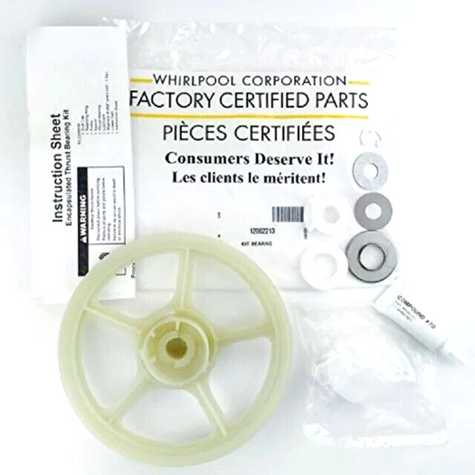 ✅OEM Whirlpool WP12002213 35-3457 35-3829 LA-2007 Washer Pulley Thrust Bearing