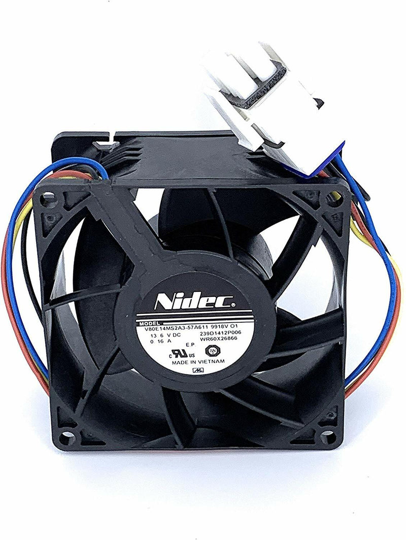 ✅OEM GE WR60X26866 Refrigerator Evaporator Fan Motor AP6278228  WR60X10341