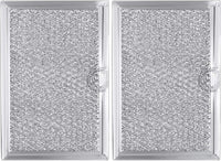 2 Pack WB06X10608 for GE Microwave Hood Aluminum Grease Filter Choice Parts
