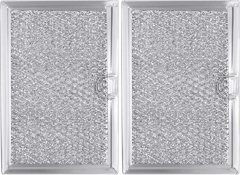 2 Pack WB06X10608 for GE Microwave Hood Aluminum Grease Filter Choice Parts