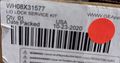 OEM GE Lid Lock Service Kit WH08X32697 WH08X3793 WH01X27954, WH08X31577