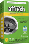 Affresh Garbage Disposal Cleaner, Removes Odor-Causing Residues, 3 Tablets