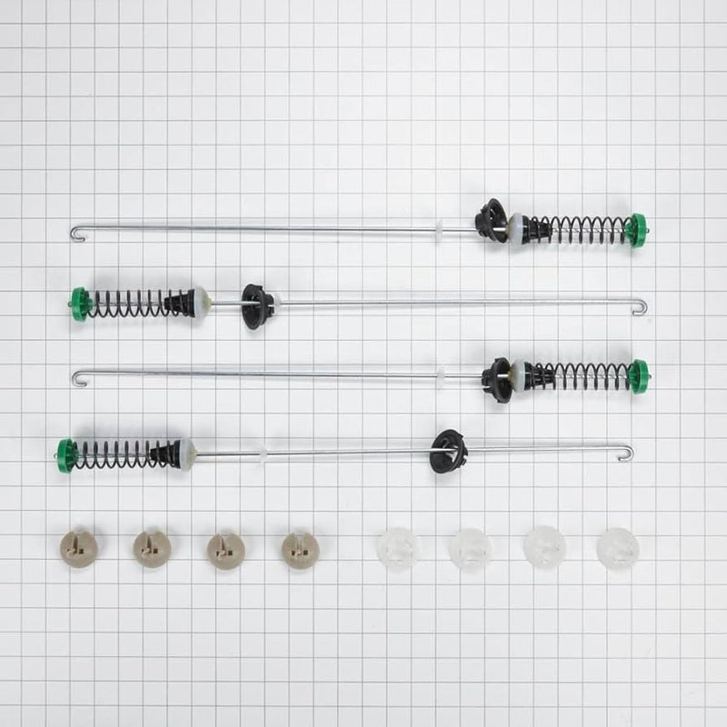 W11130362 New Original OEM Whirlpool Washer Suspension Rod Kit