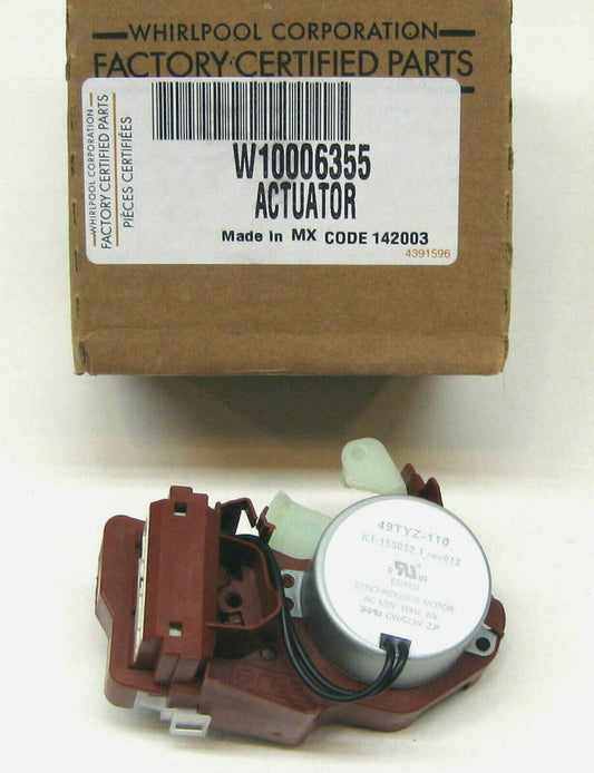 Authentic Whirlpool WPW10006355 W10006355 Washing Machine Actuator