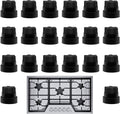 20-Pack Rubber Grate Feet for Thermador, Bosch 00637940 00618112 617174