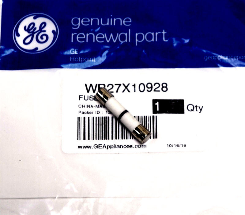 ✅OEM GE WB27X10928 General Electric Microwave Fuse