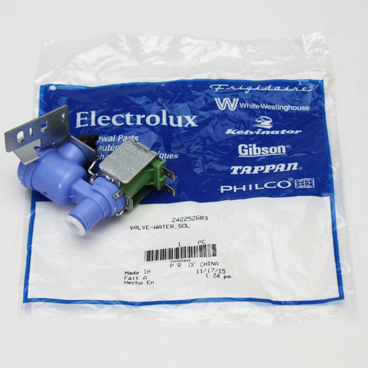 OEM Electrolux 242252603 Refrigerator Water Valve