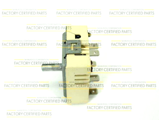 Authentic Whirlpool Burner Infinite Switch WP74003122