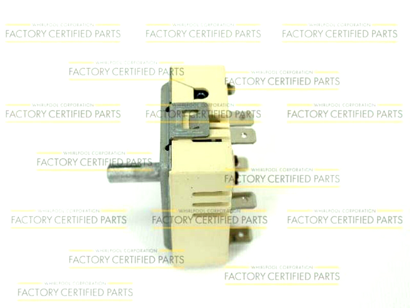 Authentic Whirlpool Burner Infinite Switch WP74003122