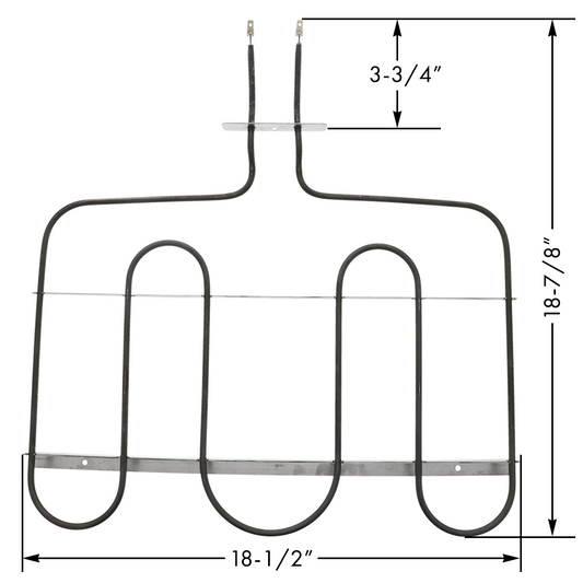 Range Oven Bake Unit Heating Element for Whirlpool Kitchenaid W10276482 74011117