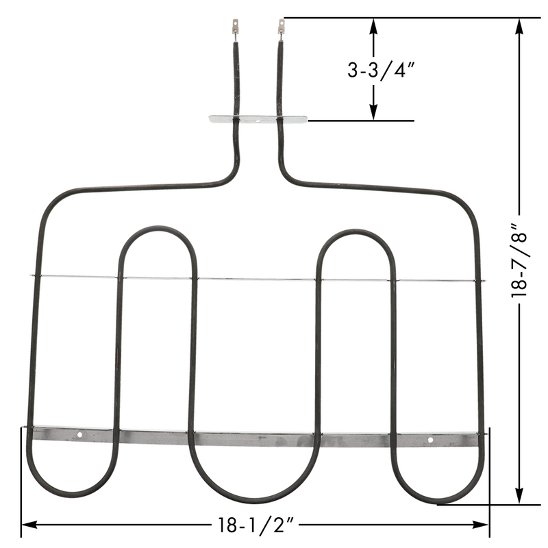 Range Oven Bake Unit Heating Element for Whirlpool Kitchenaid W10276482 74011117