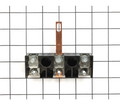 WP9761958 Range Oven Terminal Block Panel Mount 15 Contacts Black ABS Copper