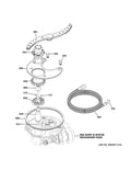GE Dishwasher Lower Spray Arm WD22X10091 WD22X26621 (ITEM 501)