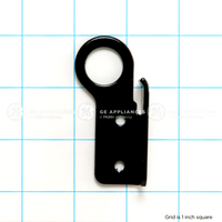 ✅OEM GE WR02X12352 Refrigerator Door stop WR02X12352 (Black)