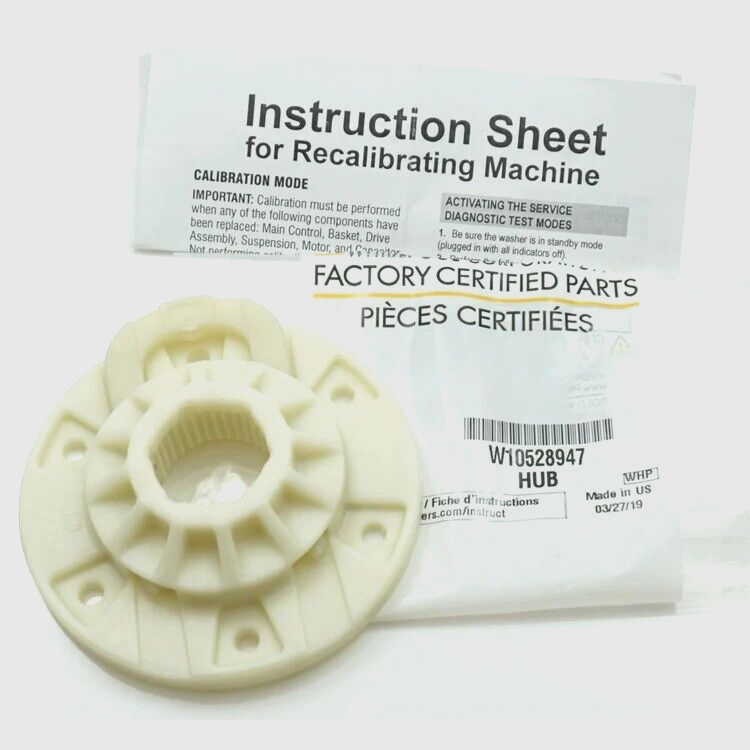 ✅OEM Whirlpool WPW10528947 Washer Basket Driven Hub Kit W10528947 PS6012095