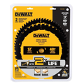 Miter Saw Blade Combo Pack, 12” Blades, 40 Tooth & 60 Tooth, Fine Finish, Ultra