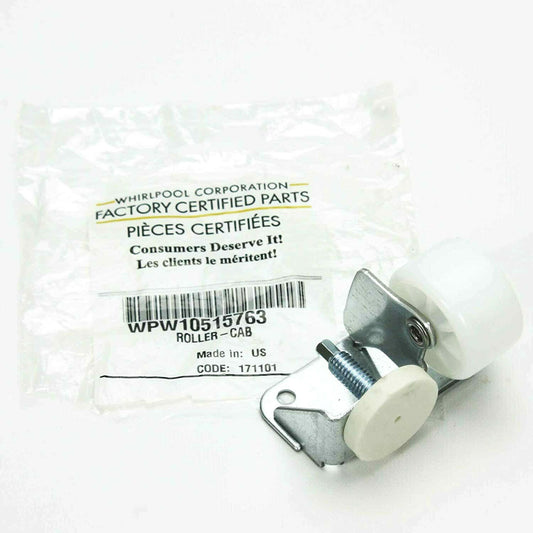 ✅OEM Whirlpool W10515763 WPW10515763 Refrigerator Roller-Cab
