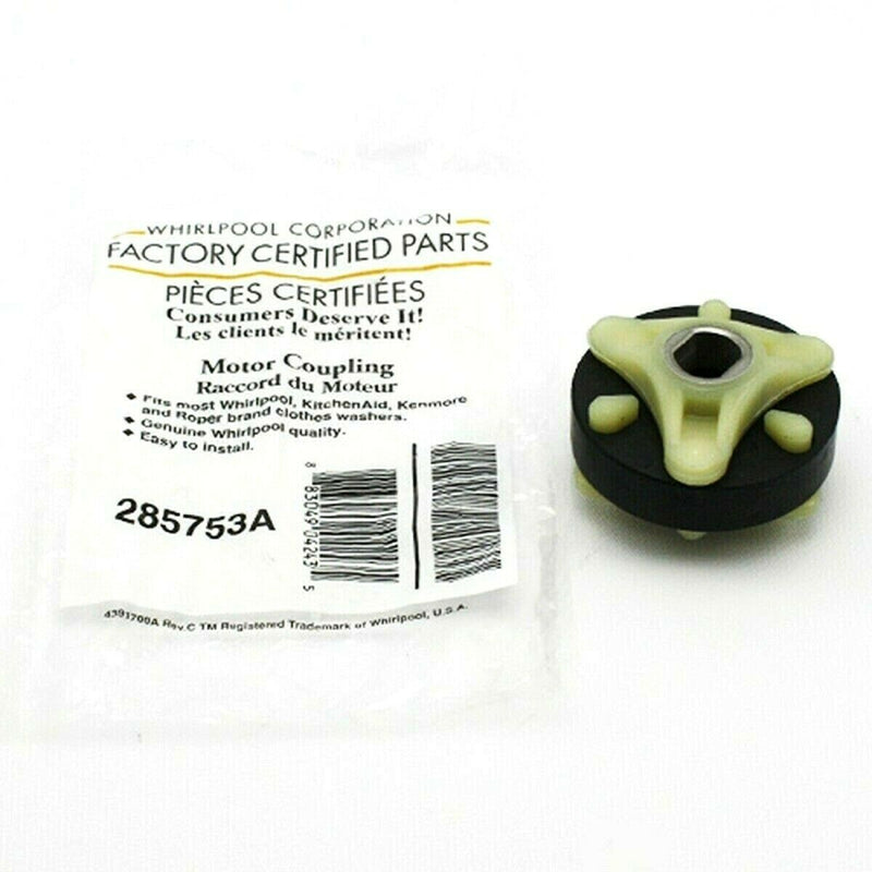 ✅OEM Whirlpool 285753A Washing Machine Motor Coupling