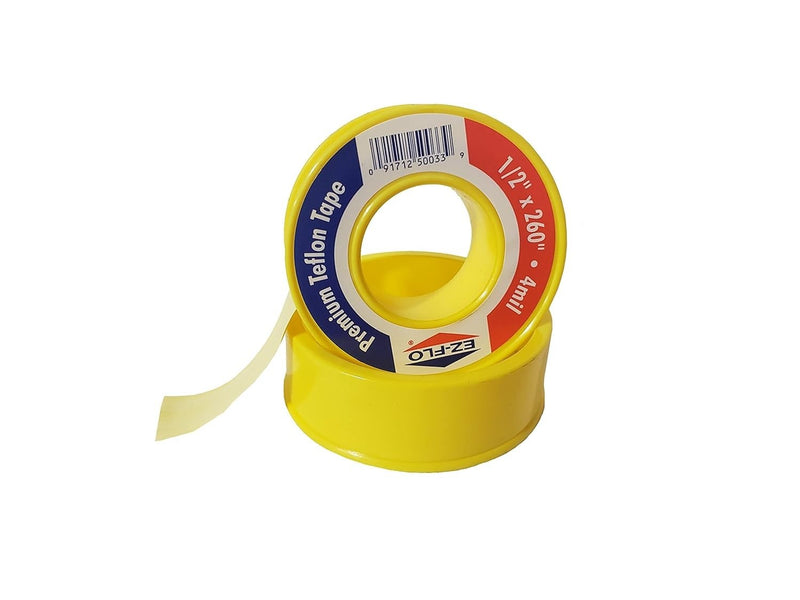 EZ-Flo 1/2 In. x 260 In. Yellow Premium Teflon Gas Line Tape 50033 Eastman