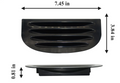 Refrigerator Drip Tray for Kenmore GE GE WR17X11655