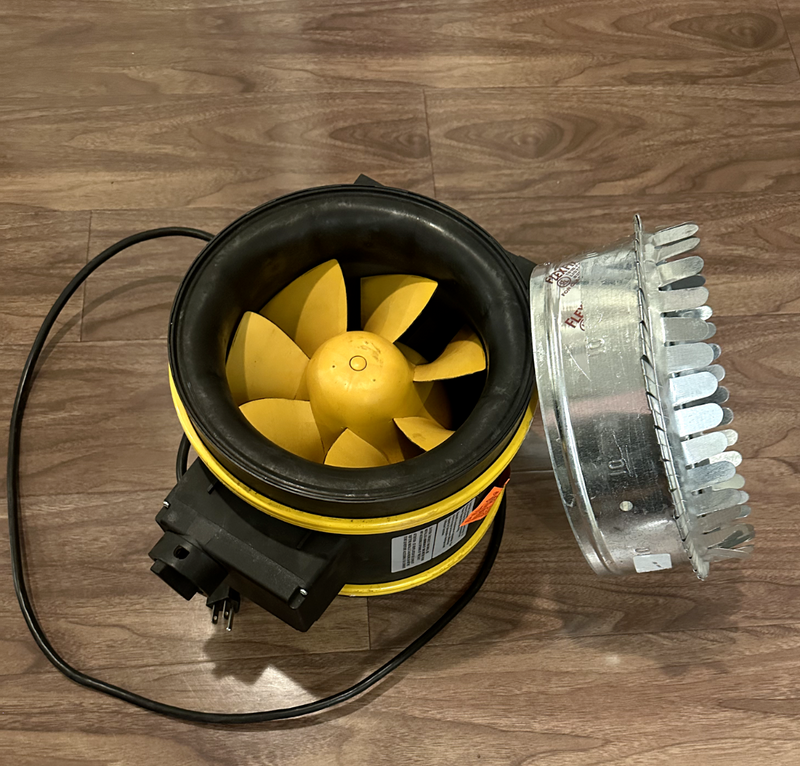 Prime Evo Mixed Flow Inline Duct Fan 10 inch 3 Speed 120 Volt 1056 CFM 147680