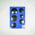 Authentic Whirlpool Burner Cap Set W10833886