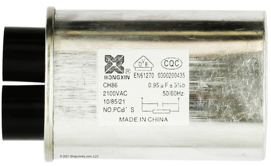 Microwave High Voltage Capacitor, 2100 vac, .95 mfd uf, 13QBP21095