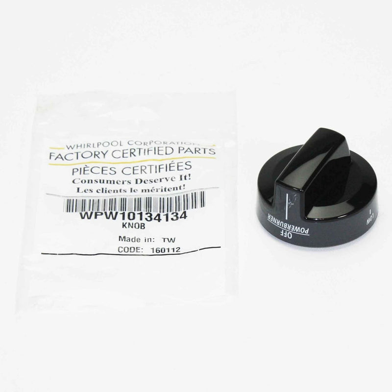 OEM Whirlpool WPW10134134 Range Knob 1480875 AH2344563 EA2344563