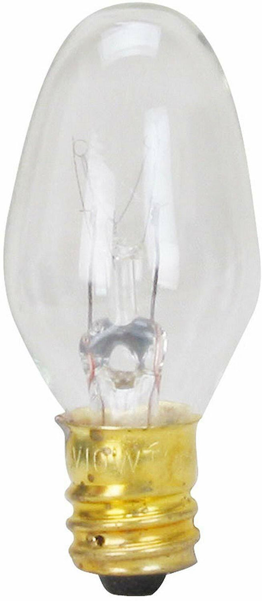 Appliance Bulb Light 10C7 ER10C7 10 watt, 130V, 2-1/8" length.