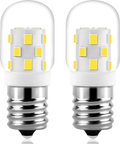 E17 LED Light Bulb 3W 380LM 6000K Daylight White, 8206232A 40W Bulb 2 PK