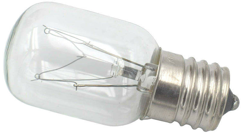 Microwave Light Bulb 26QBP4093 8206232A 40 watts, 130V, 2-1/4" length. Clear