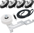 134503600 Dryer Belt & 5303281153 Drum Bearing Kit for Frigidaire, Kenmore Dryer