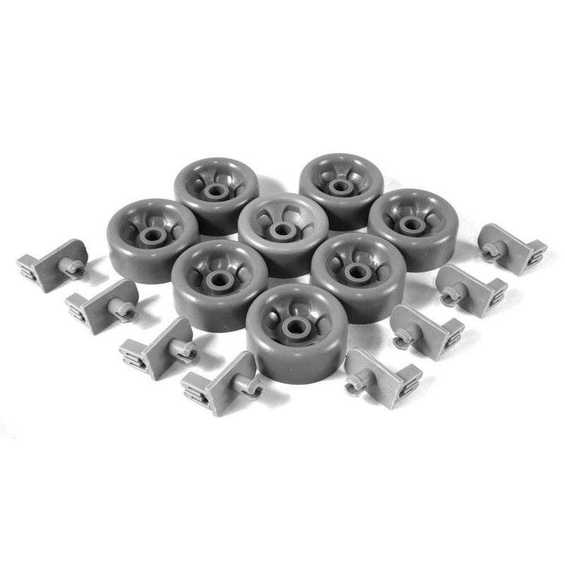 GE Dishwasher WD35X21041 Lower Dishrack Roller and Axle Kit