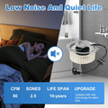8832N Bathroom Fan Motor Replacement for Nutone 8832 8662 8664 84757 JA2B