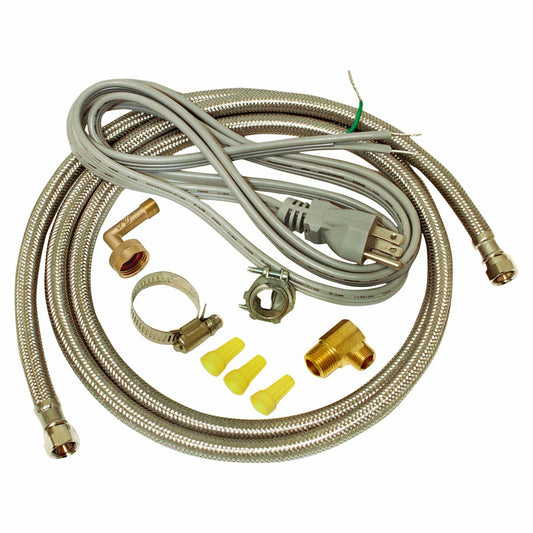Ez-Flo 48337 6ft Universal Dishwasher Installation Kit