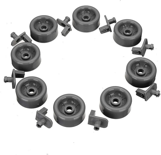 WD35X21041 Lower Rack Kit 8 P for GE Dishwasher WD12X10136 WD12X10107 WD12X10126