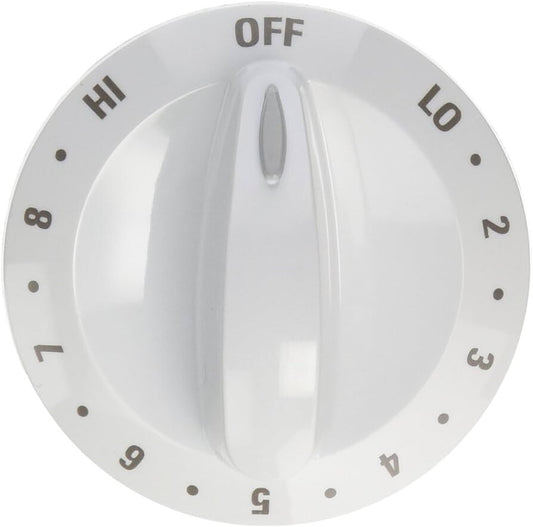 Authentic Frigidaire White Burner Knob 316442400