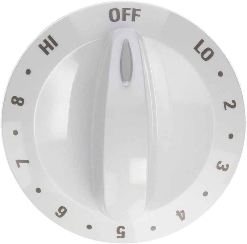 Authentic Frigidaire White Burner Knob 316442400