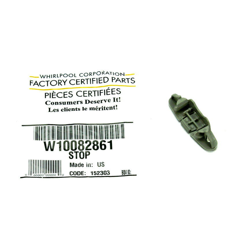 ✅OEM Whirlpool WPW10082861 W10082861 Kenmore Dishwasher Rack Stop