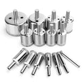 15 Pcs Diamond Hole Saw Drill Bit Set Kit, Cutting 0.23 Inch - 2 Inc 6mm - 50mm