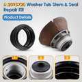 6-2095720 Washer Tub Seal Kit Compatible with Whirlpool Maytag Replaces AP439001