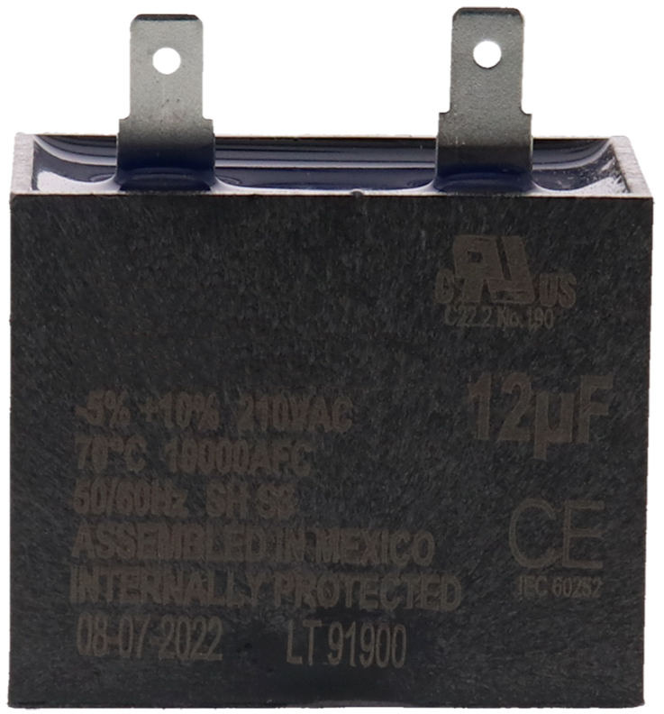 Refrigerator Capacitor 12uF 210 Volts for GE WR62X0053, WR62X0055, WR62X0074