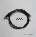 GE Genuine OEM  4ft. Fill Hoses for GE Washing Machine WH41X10207