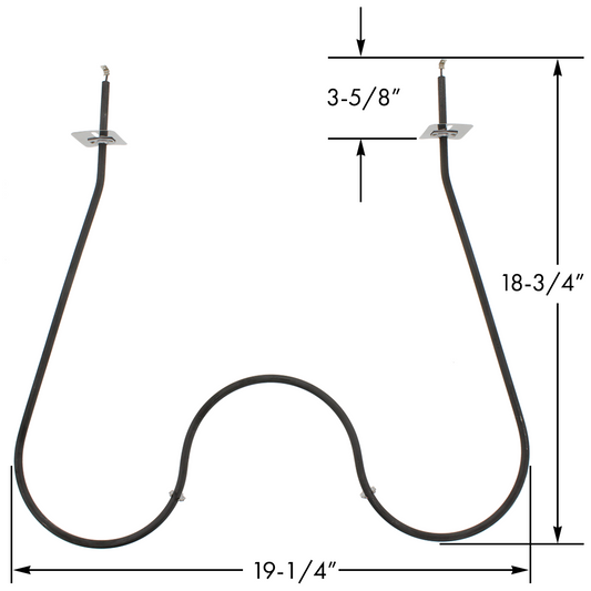 Bake Element 202-874879-001,  K1313169, K1313171, 5308003347,  316225001